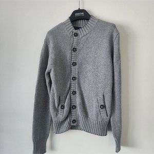 STELLA MCCARTNEY X GAP | Kids sweater cardigan asymmetrical gray sz 10